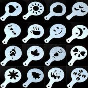 Stencil  Διακόσμησης Καφέ