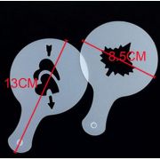 Stencil  Διακόσμησης Καφέ