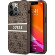 Θήκη Δερματίνης Guess  iPhone 13 Pro Καφέ