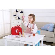 Ξύλινο Σετ Βαλιτσάκι Γιατρού