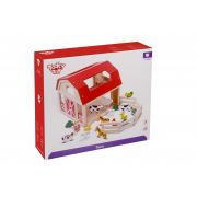 Ξύλινη Φάρμα με Ζώα Tooky Toy