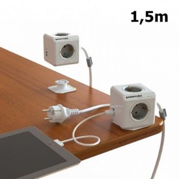 Powercube Extended 4+2 USB Allocacoc