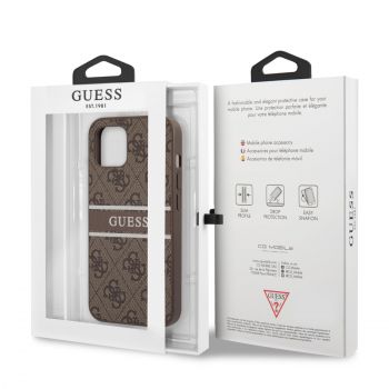 Θήκη Δερματίνης Guess  iPhone 13 Καφέ